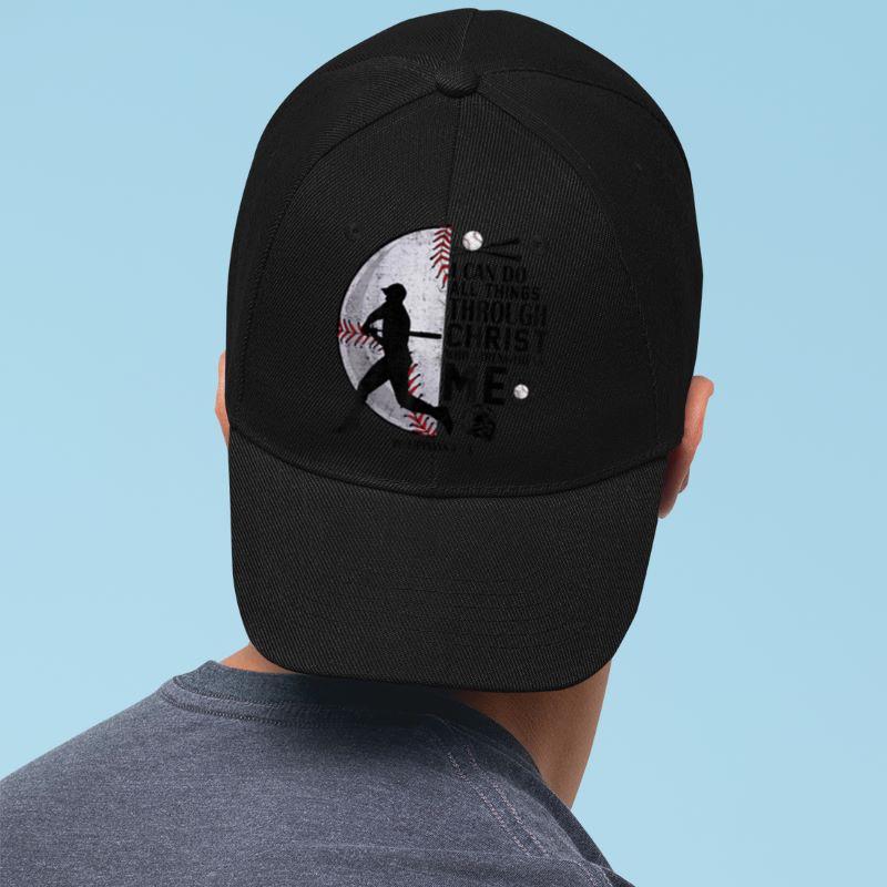 Mckenzieshoponline Baseball-Shirt Jesus Boys Kids Christian Bible Verse Cap - Image 2