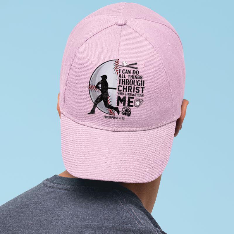 Mckenzieshoponline Baseball-Shirt Jesus Boys Kids Christian Bible Verse Cap - Image 5