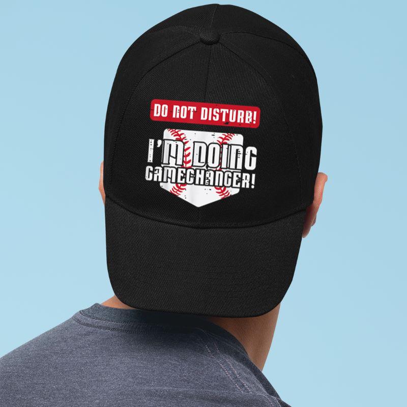 Mckenzieshoponline Baseball Do Not Disturb Doing Gamechanger Men Women Boy Kids Cap - Image 2