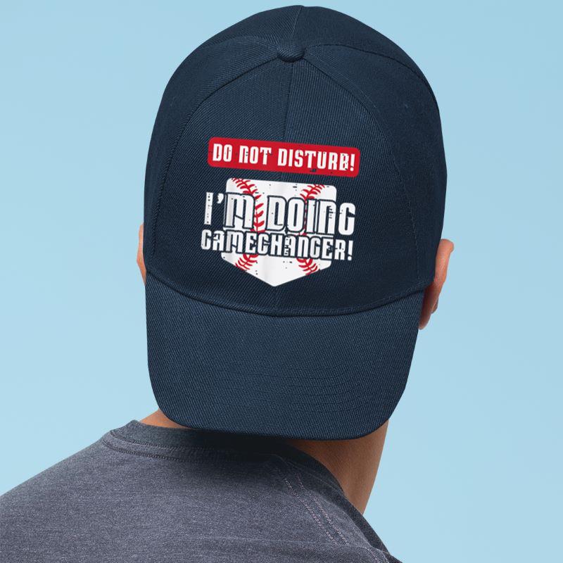 Mckenzieshoponline Baseball Do Not Disturb Doing Gamechanger Men Women Boy Kids Cap - Image 4