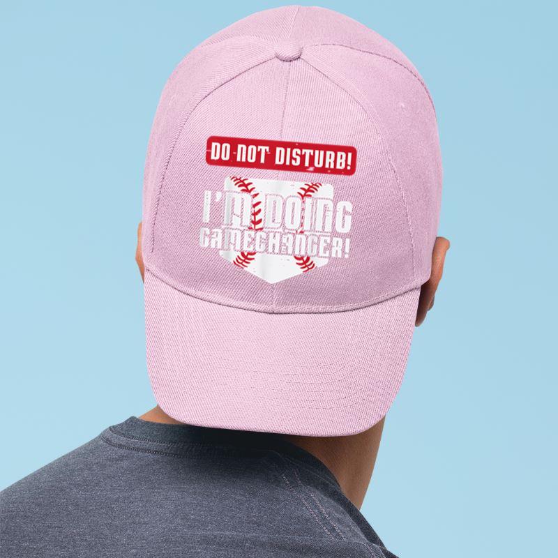 Mckenzieshoponline Baseball Do Not Disturb Doing Gamechanger Men Women Boy Kids Cap - Image 5