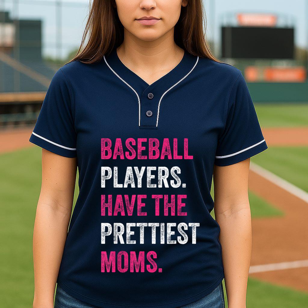 Mckenzieshoponline Baseball Players Have The Prettiest Moms Baseball Family Baseball Jersey - Image 5