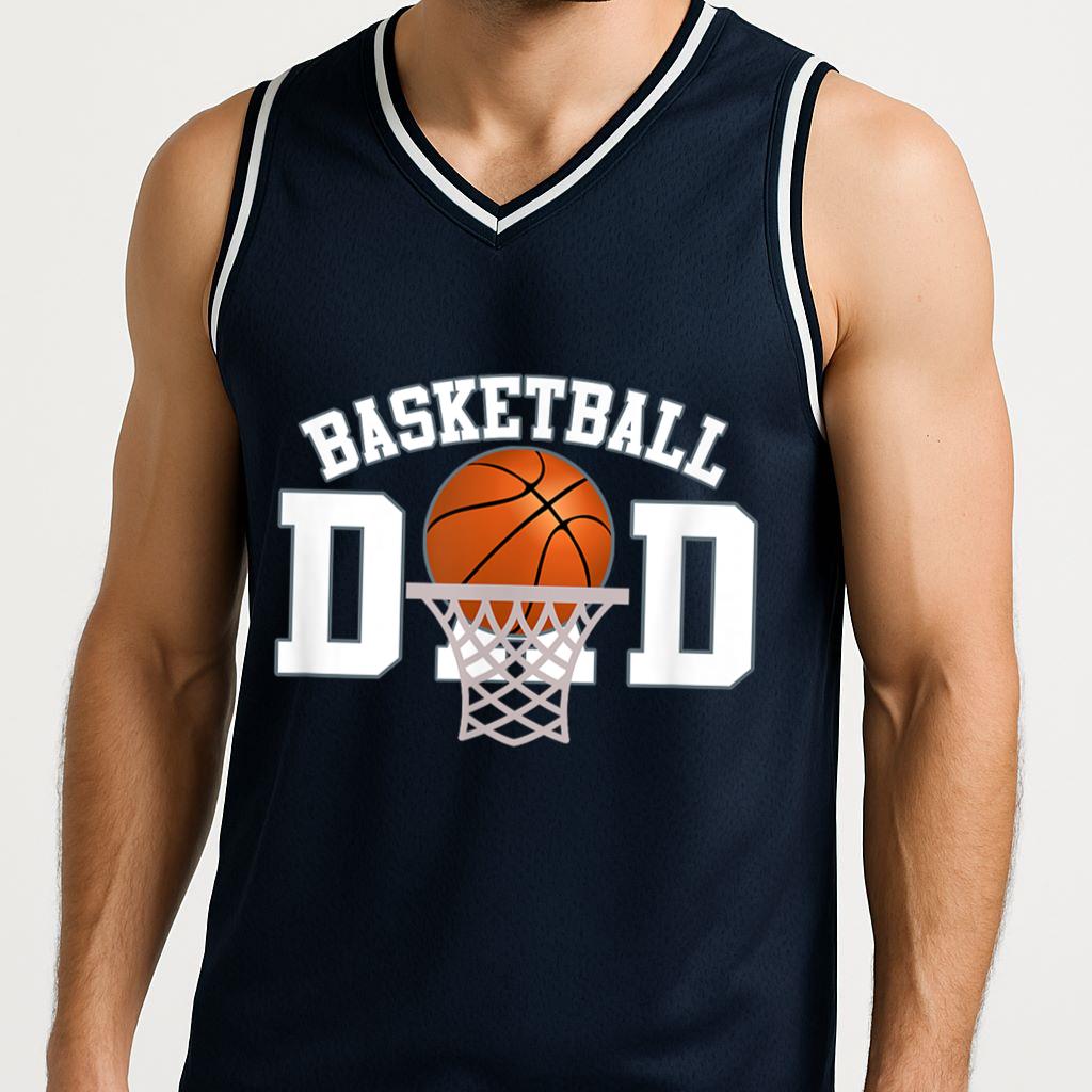 Mckenzieshoponline Basketball Dad Basketball Jersey - Image 3