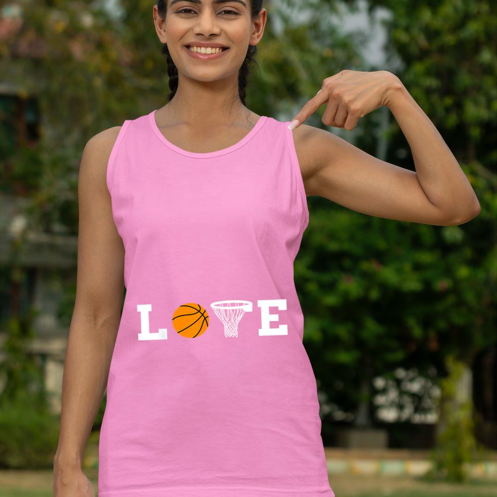 Mckenzieshoponline Basketball Love Bball Basket Basketball Play Basketball Tank Top - Image 5