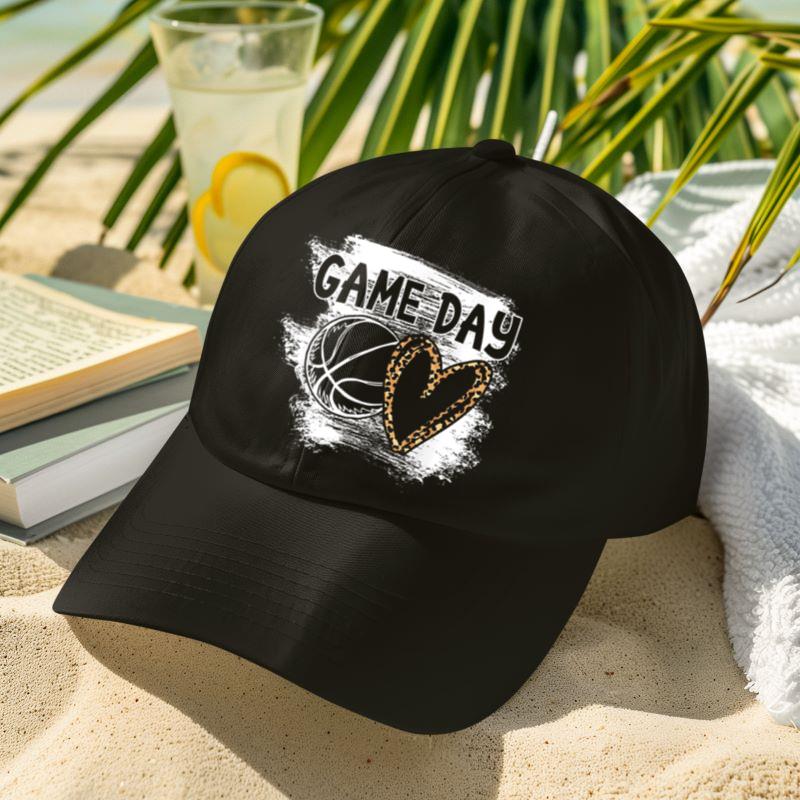 Mckenzieshoponline Basketball Player Game Day Leopard Cheetah Basketball Fan Cap