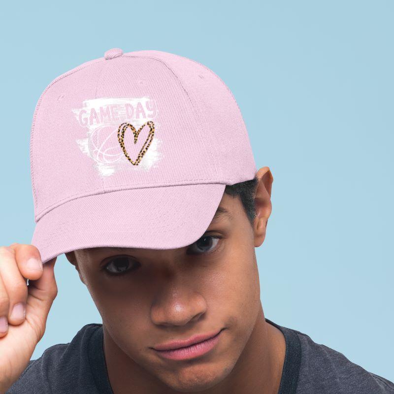 Mckenzieshoponline Basketball Player Game Day Leopard Cheetah Basketball Fan Cap - Image 5