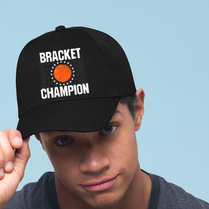 Mckenzieshoponline Bracket Champion College Basketball Tournament Shirt Gift Cap - Image 2