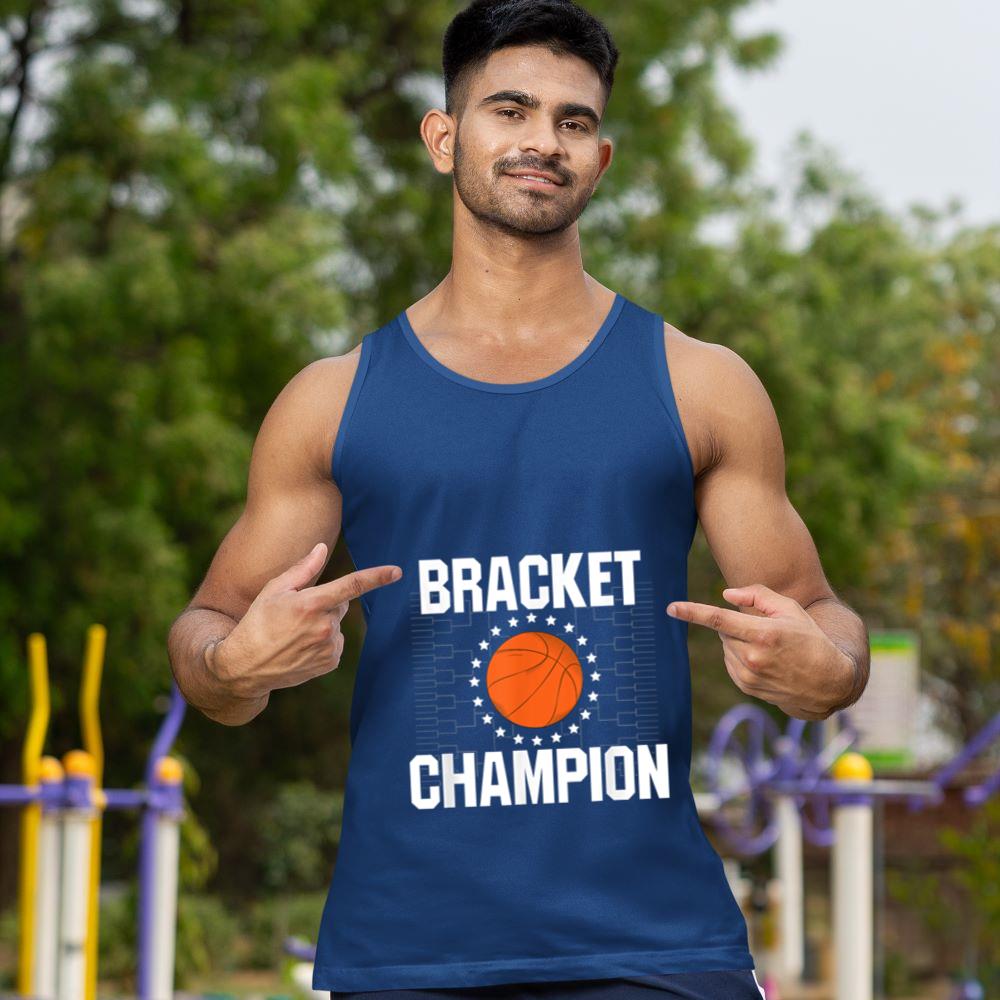 Mckenzieshoponline Bracket Champion College Basketball Tournament Shirt Gift Tank Top - Image 3