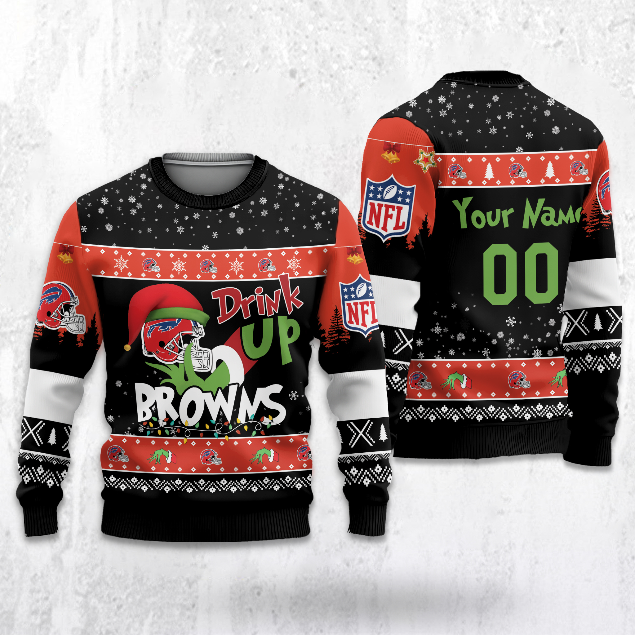 Buffalo Bills - Drink Up The Grinch