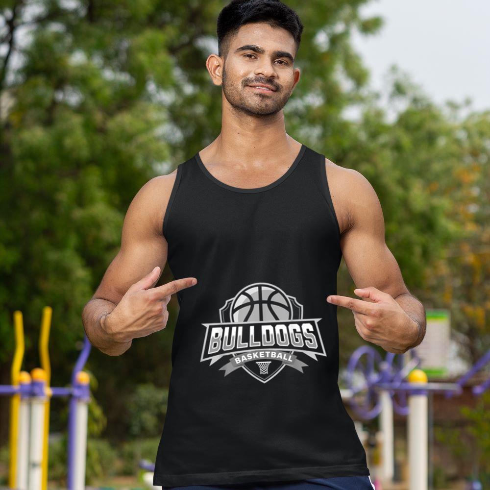 Mckenzieshoponline Bulldogs Sports Mascot - For Bulldogs Basketball Tank Top - Image 2