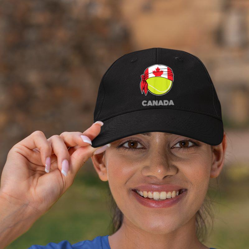 Mckenzieshoponline Canada Mens Tennis Shirt Players Fans Coach Canadian Tennis Cap - Image 2