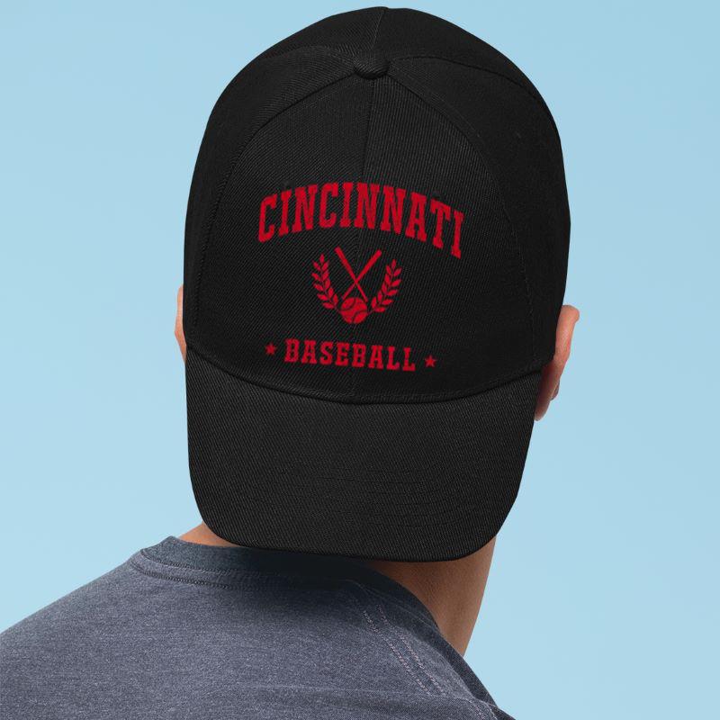 Mckenzieshoponline Cincinnati Baseball Vintage Gameday Retro Baseball Lover Cap - Image 2