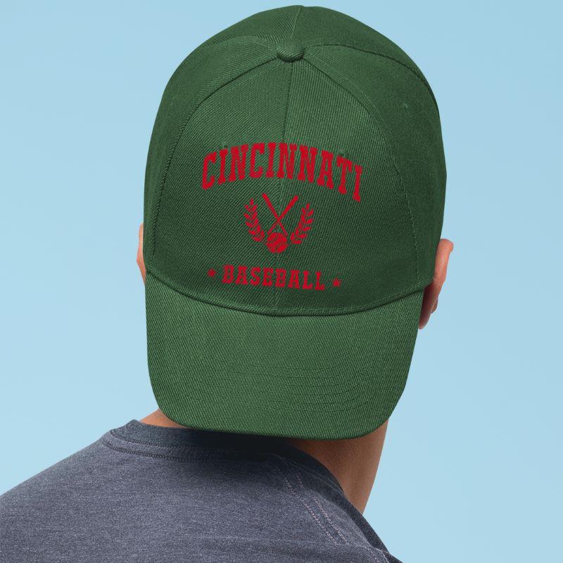 Mckenzieshoponline Cincinnati Baseball Vintage Gameday Retro Baseball Lover Cap - Image 3