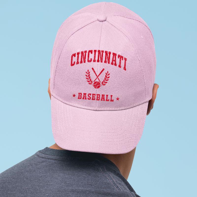Mckenzieshoponline Cincinnati Baseball Vintage Gameday Retro Baseball Lover Cap - Image 5