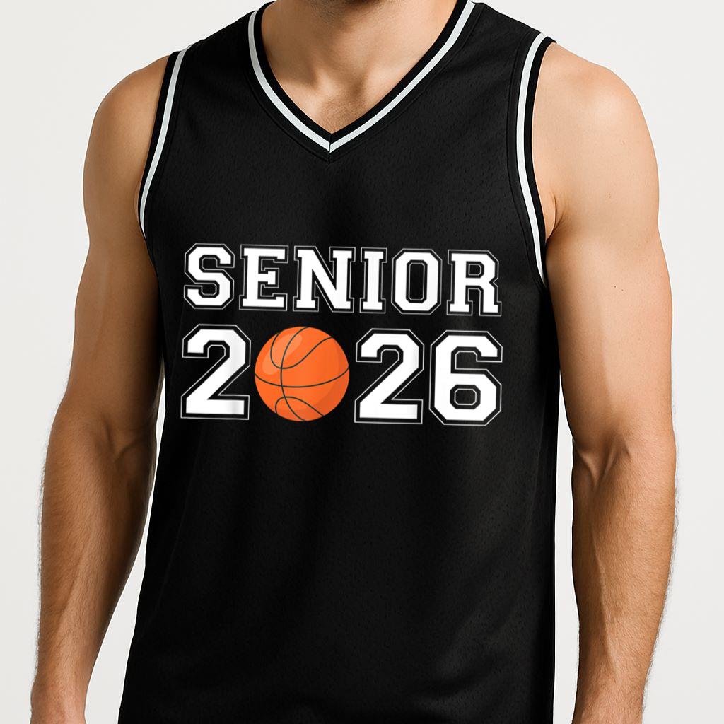 Mckenzieshoponline Class Of 2026 Senior Basketball Men Boys Basketball Jersey - Image 2