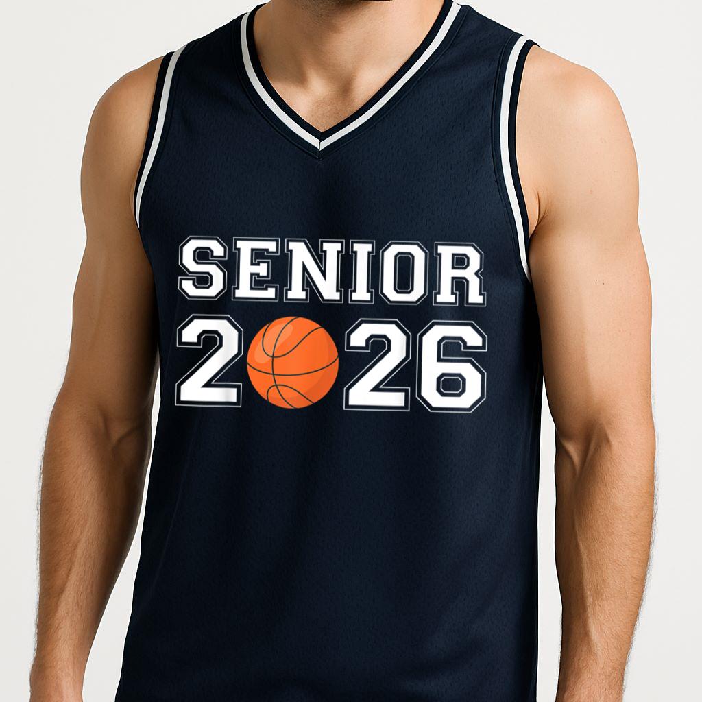 Mckenzieshoponline Class Of 2026 Senior Basketball Men Boys Basketball Jersey - Image 3