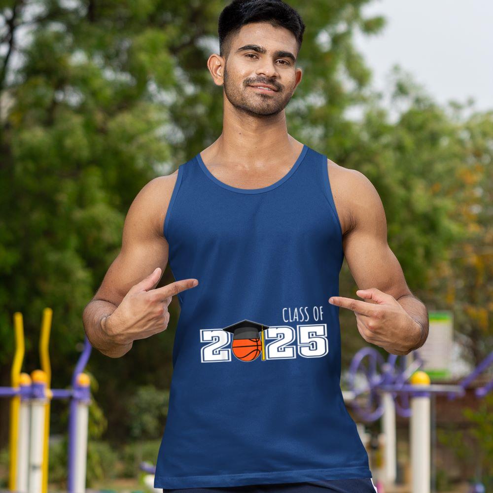 Mckenzieshoponline Class of 2025 Basketball Senior Shirt Senior 2025 Basketball Tank Top - Image 3