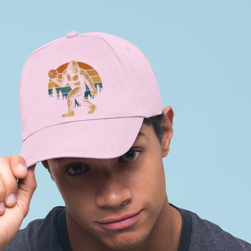 Mckenzieshoponline Funny Bigfoot Playing Basketball Cap - Image 5