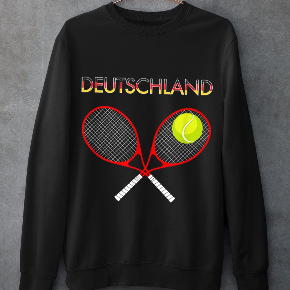 Mckenzieshoponline German Flag Tennis  Celebrate Germany Sport  Deutschland Sweatshirt