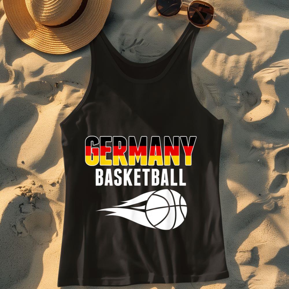 Mckenzieshoponline Germany Basketball Fans Jersey - German Flag Sport Lovers Tank Top