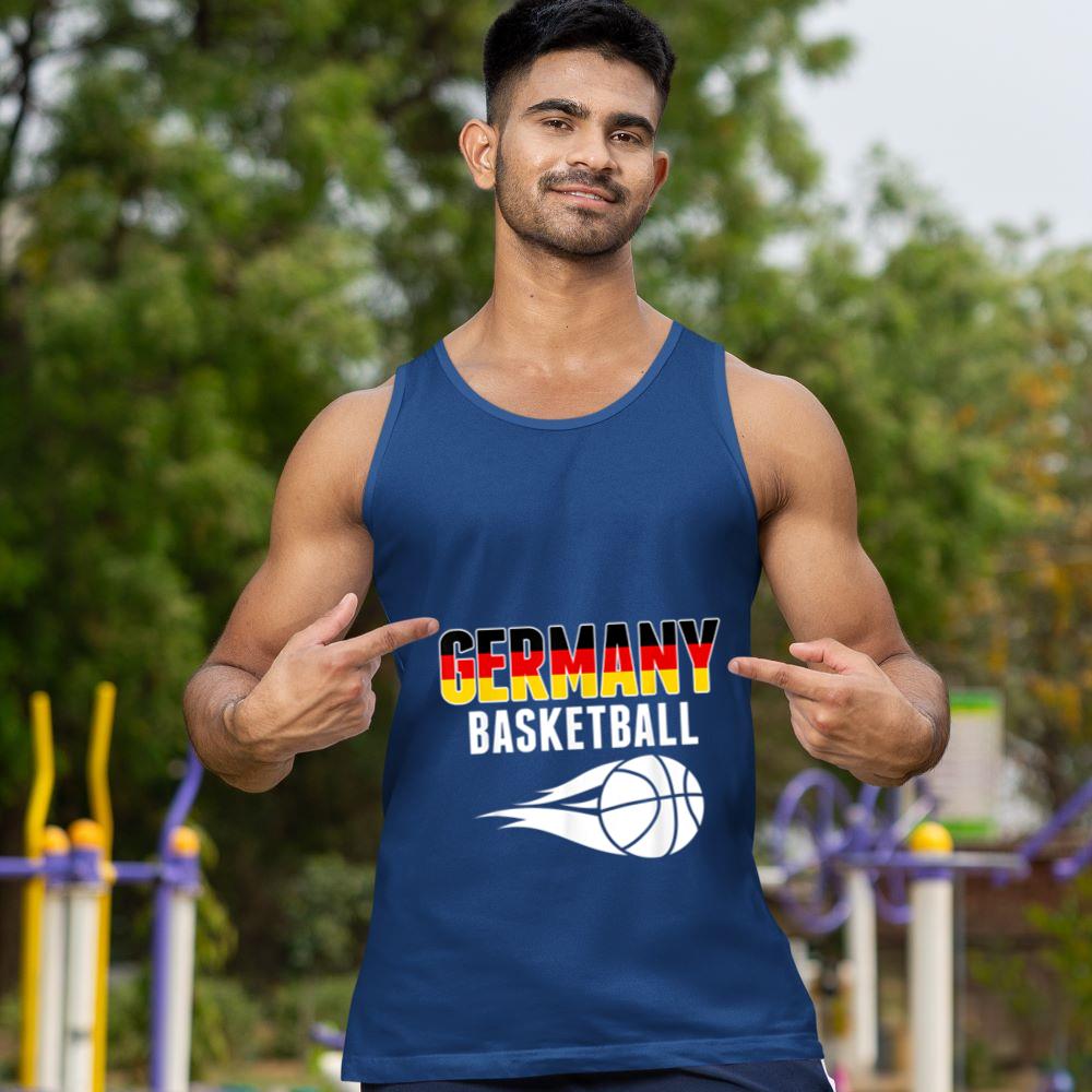 Mckenzieshoponline Germany Basketball Fans Jersey - German Flag Sport Lovers Tank Top - Image 3