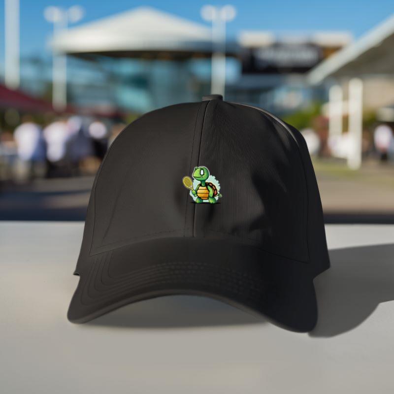 Mckenzieshoponline Humor on the Court Turtle's Tennis Fandom Long Sleeve Cap