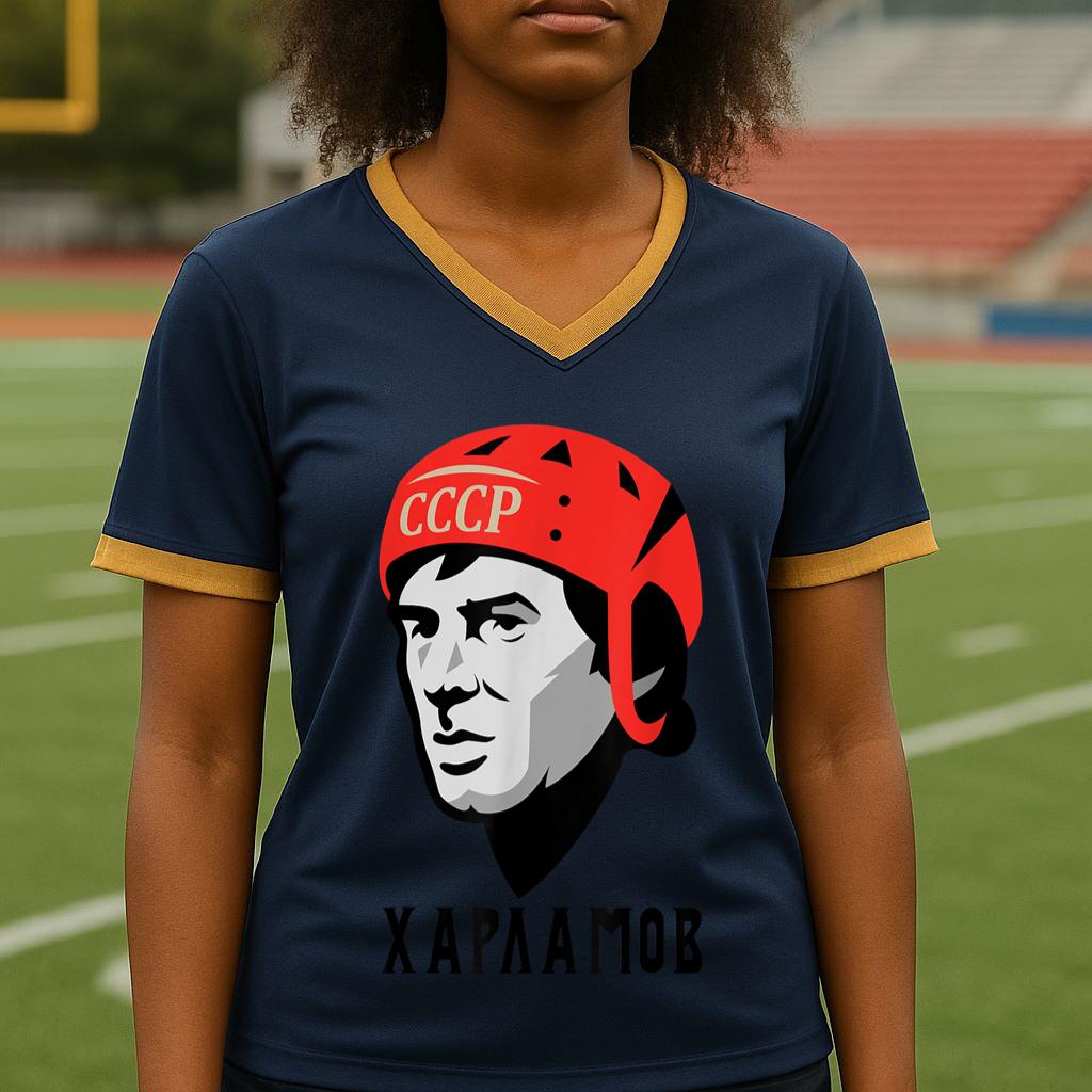 Mckenzieshoponline Ice hockey USSR Russian player Russia Soviet Football Jersey - Image 4