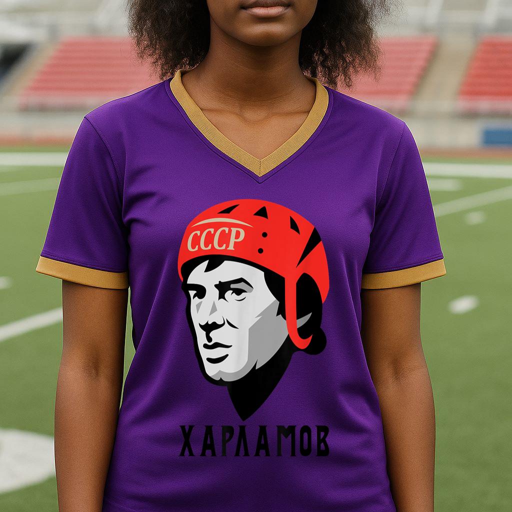 Mckenzieshoponline Ice hockey USSR Russian player Russia Soviet Football Jersey - Image 5