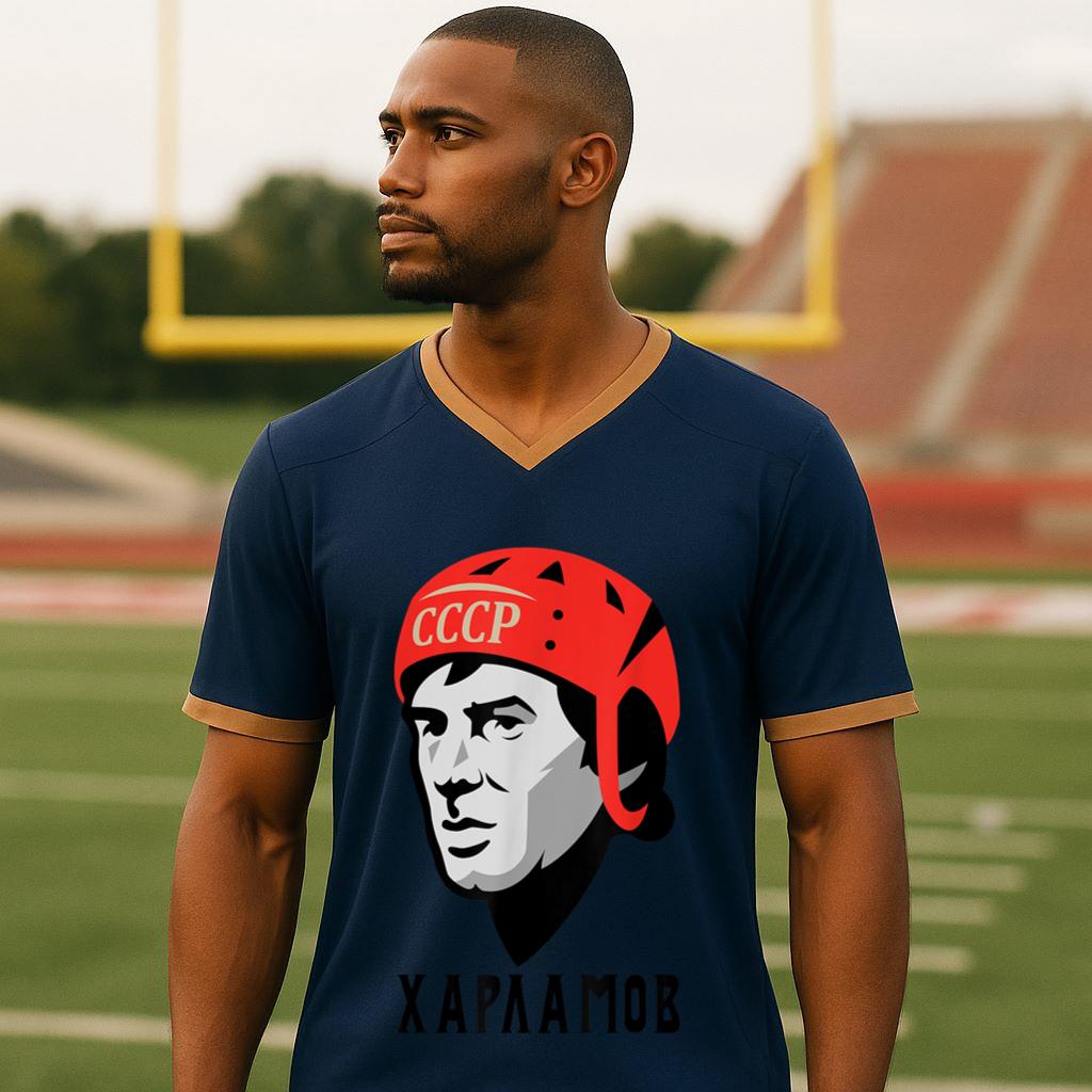 Mckenzieshoponline Ice hockey USSR Russian player Russia Soviet Football Jersey - Image 3