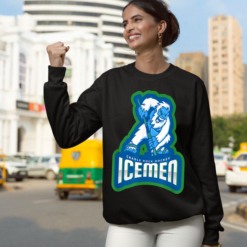Mckenzieshoponline Icemen Cradle Rock Hockey Continental Hockey League Champs Sweatshirt - Image 4
