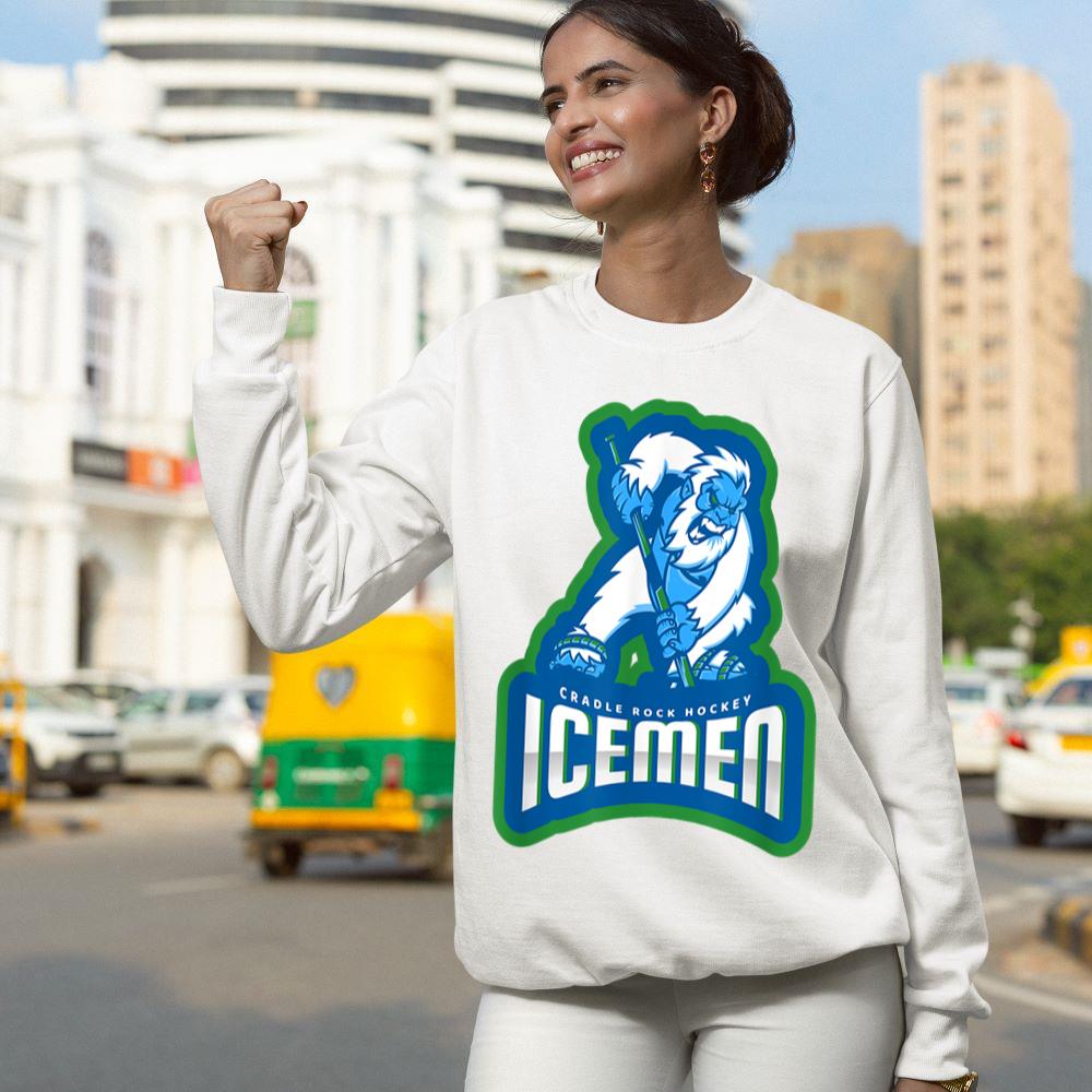 Mckenzieshoponline Icemen Cradle Rock Hockey Continental Hockey League Champs Sweatshirt - Image 5