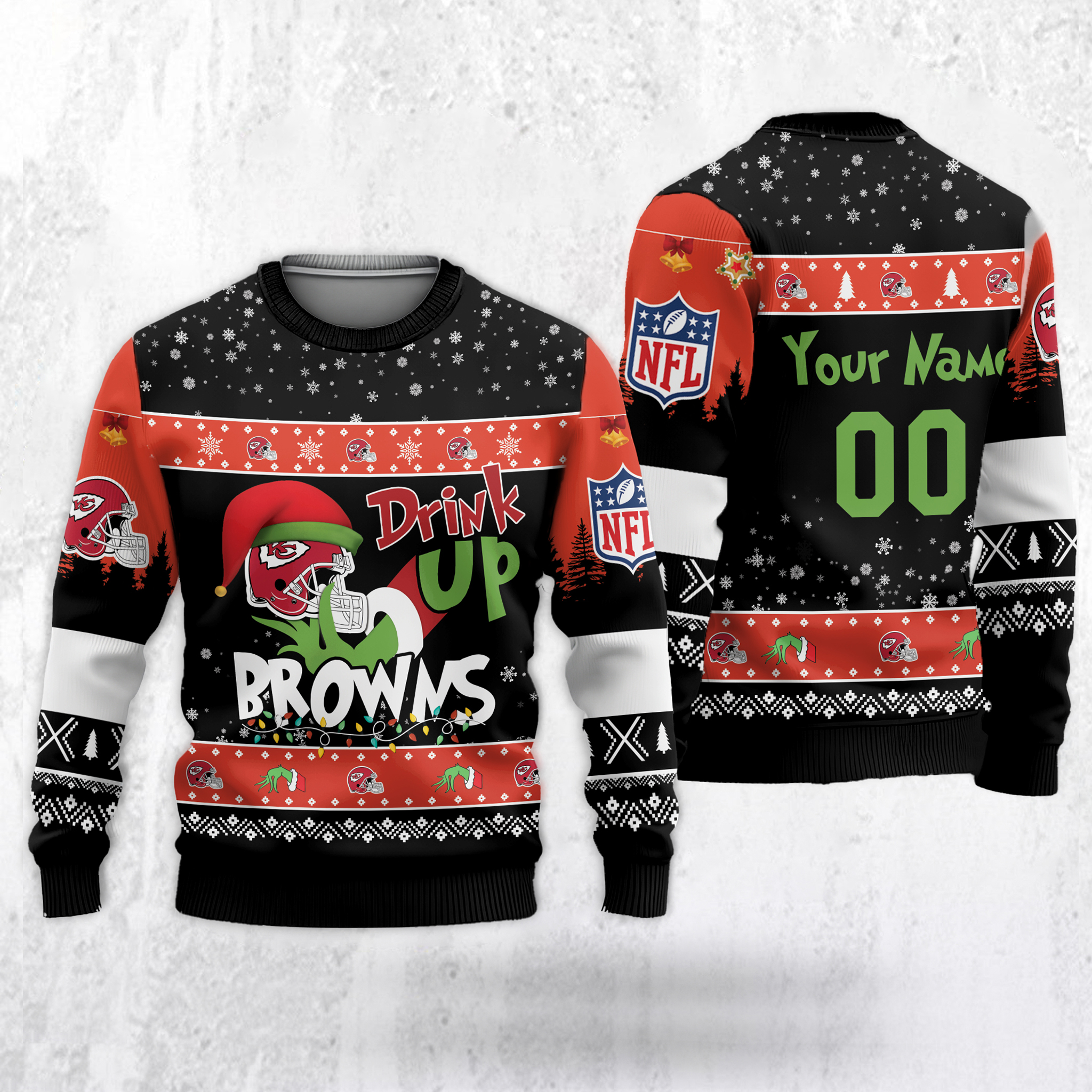 Kansas City Chiefs - Drink Up The Grinch
