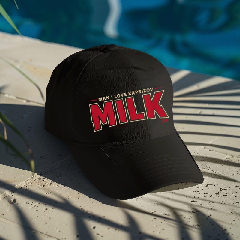 Mckenzieshoponline Kirill Kaprizov - MILK - Minnesota Hockey Cap