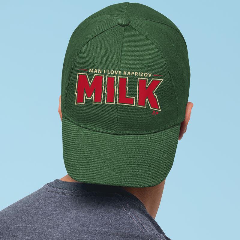 Mckenzieshoponline Kirill Kaprizov - MILK - Minnesota Hockey Cap - Image 3