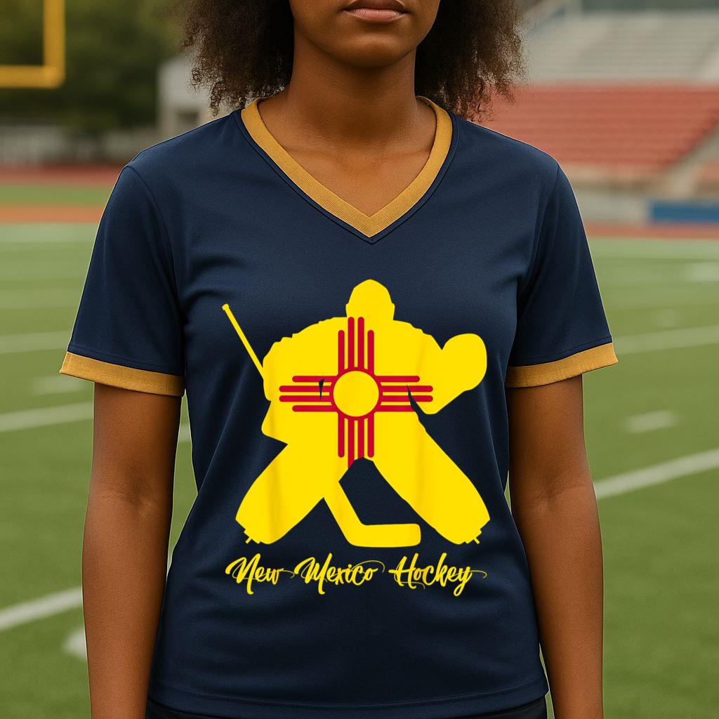Mckenzieshoponline New Mexico Hockey Football Jersey - Image 4