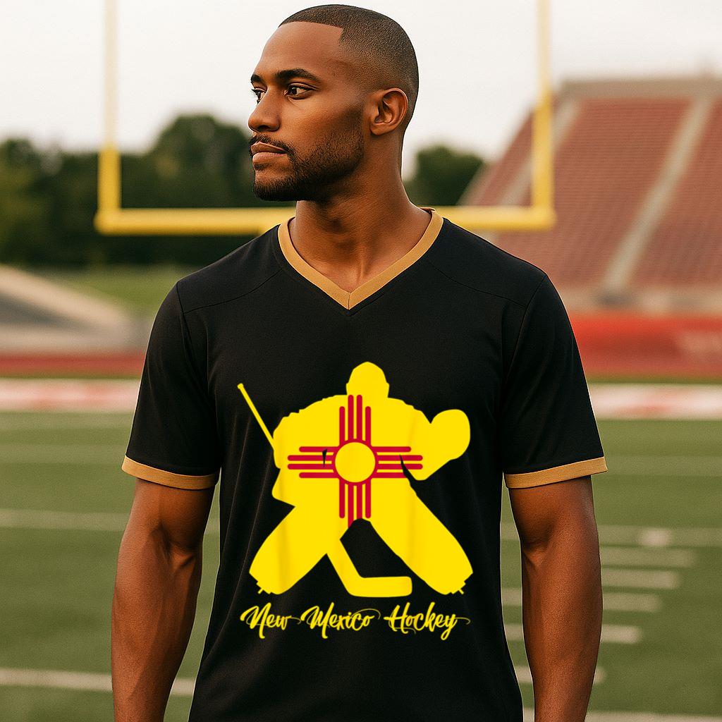Mckenzieshoponline New Mexico Hockey Football Jersey - Image 2