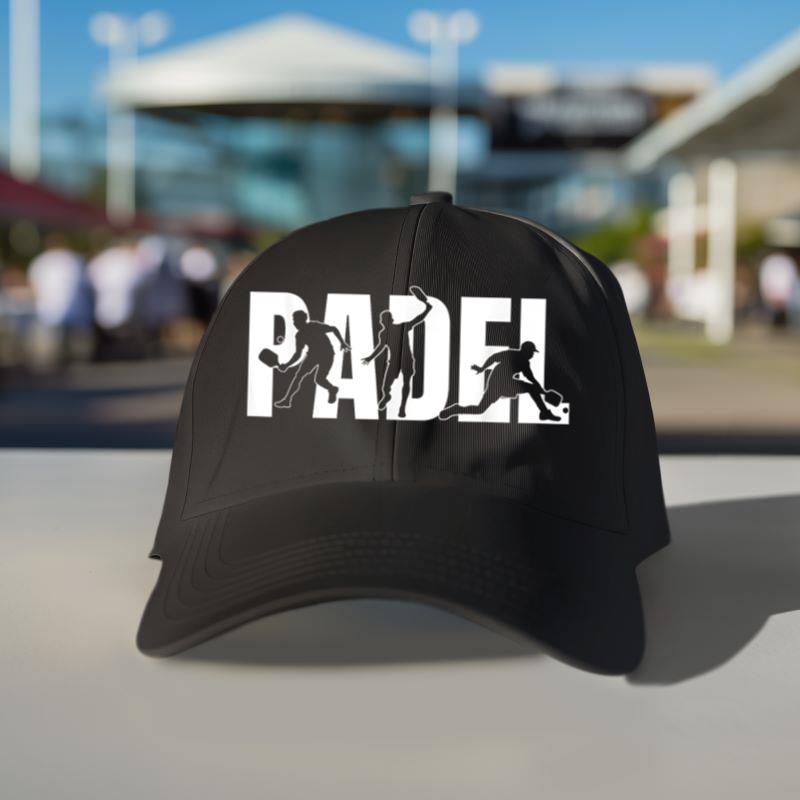 Mckenzieshoponline Padel Tennis Player Silhouette Sports Lover Gift Cap