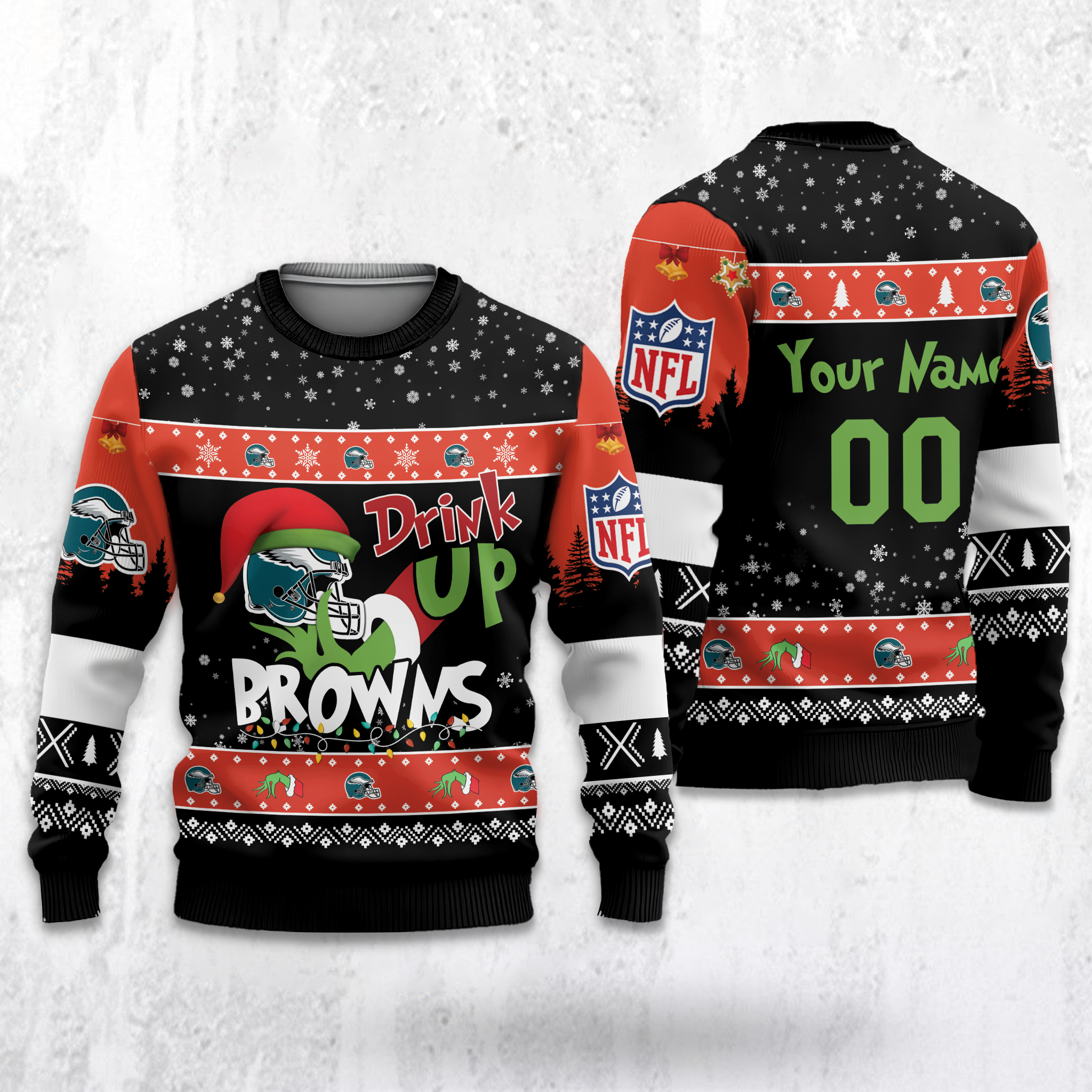 Philadelphia Eagles - Drink Up The Grinch