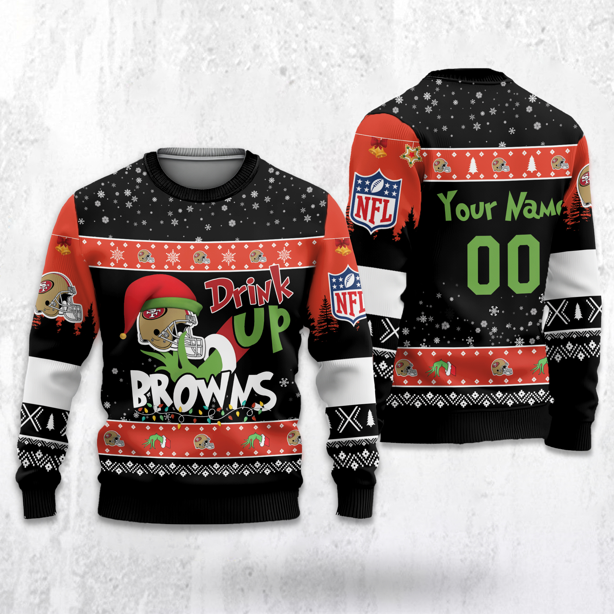 San Francisco 49ers - Drink Up The Grinch