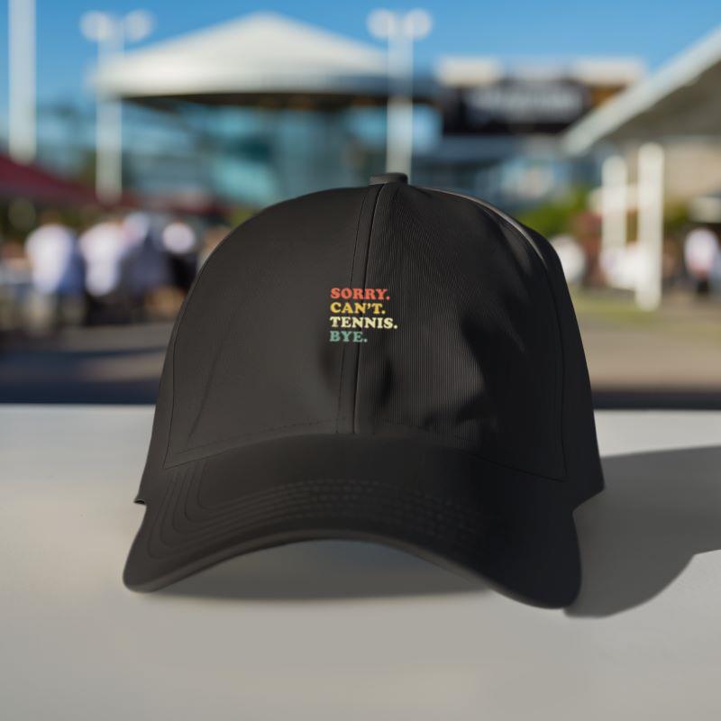 Mckenzieshoponline Sorry Can't Tennis Bye Funny Vintage Retro distressed Gift Sweatshirt Cap