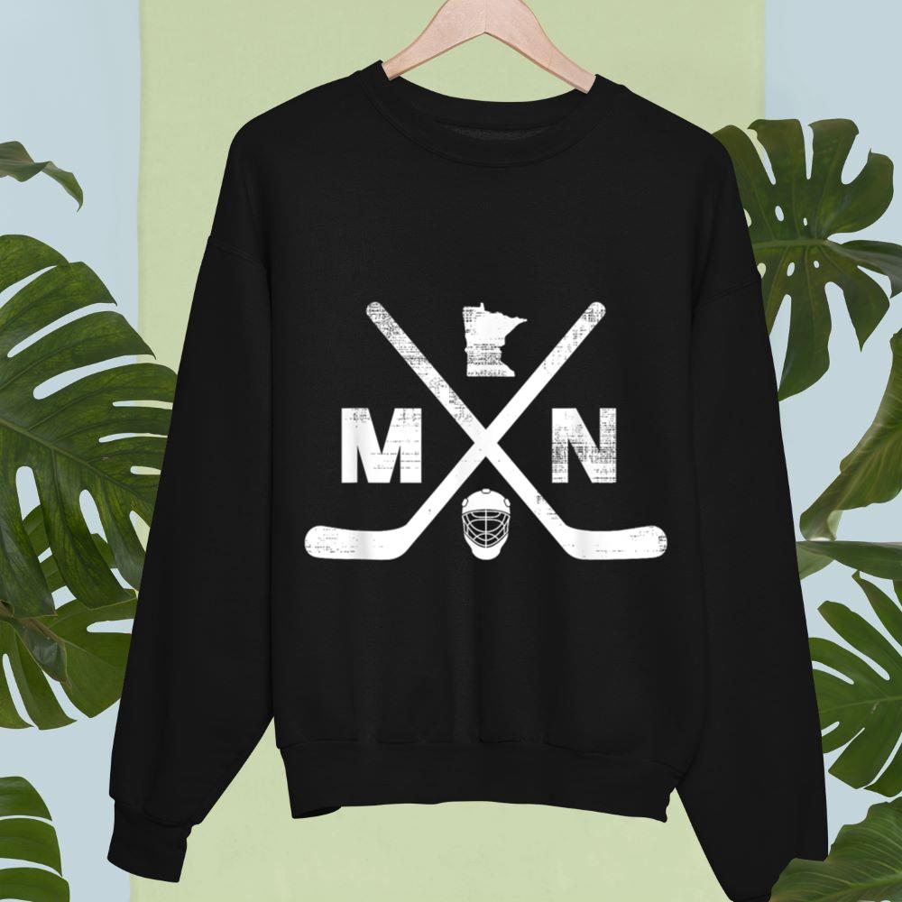 Mckenzieshoponline State of Minnesota Hockey Vintage Sweatshirt