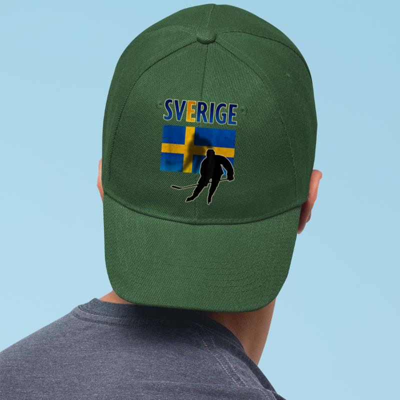 Mckenzieshoponline Sweden Ice Hockey T Shirt Swedish Flag Cap - Image 3