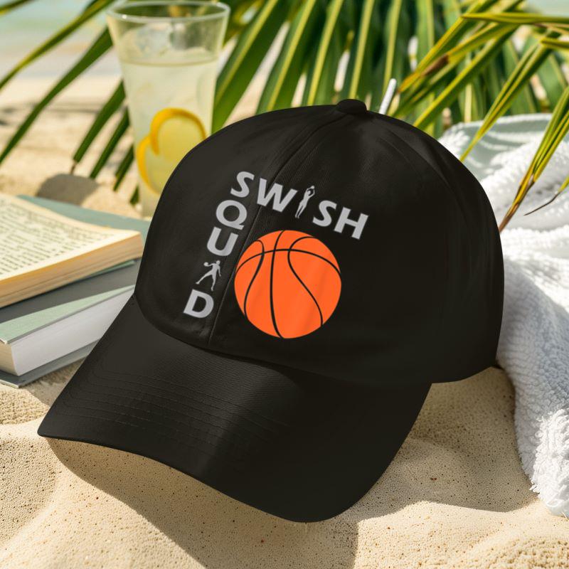 Mckenzieshoponline Swish Squad Girl Basketball Player T-Shirt Cap