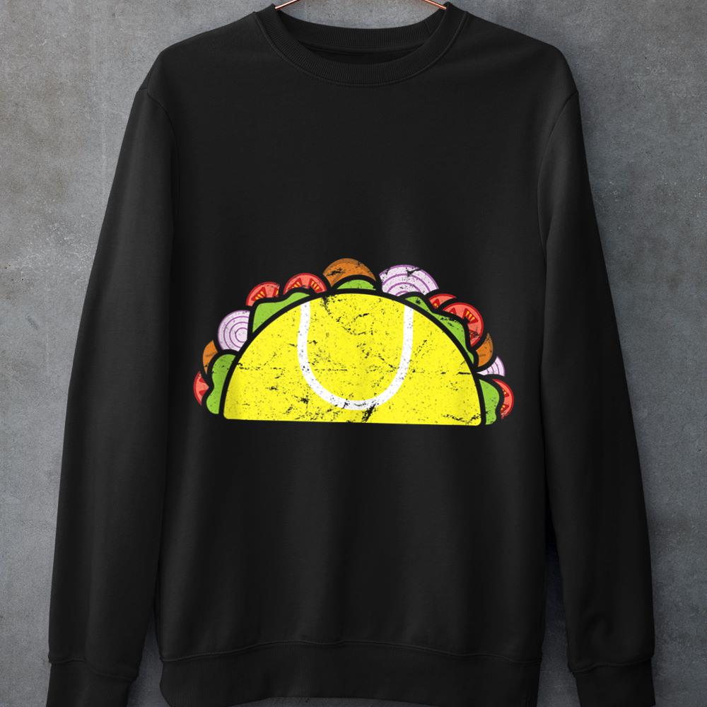 Mckenzieshoponline Taco Tennis Ball Funny Cinco De Mayo Tennis Player Tank Top Sweatshirt