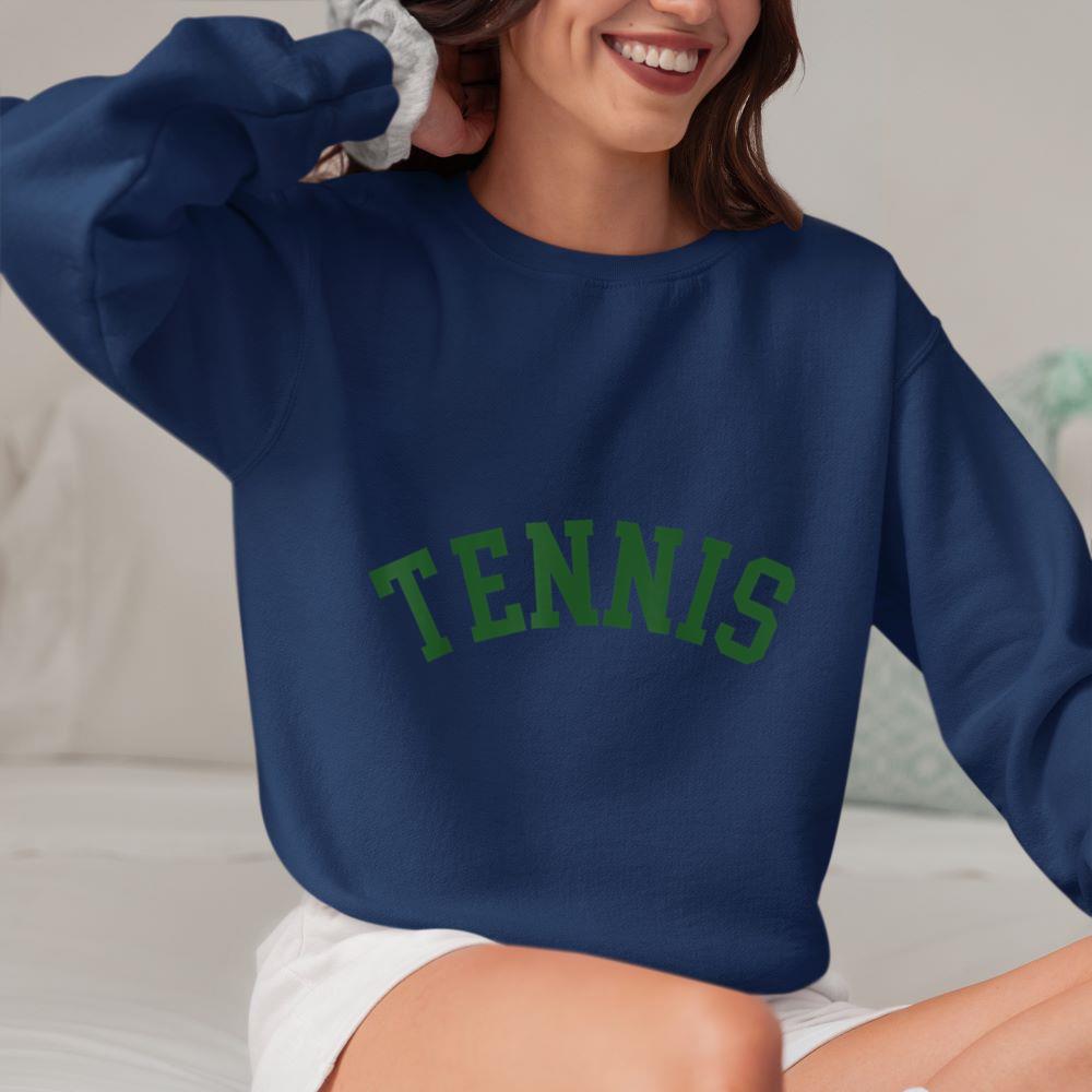 Mckenzieshoponline Tennis Club Vintage Athletic Sports Sweatshirt - Image 4