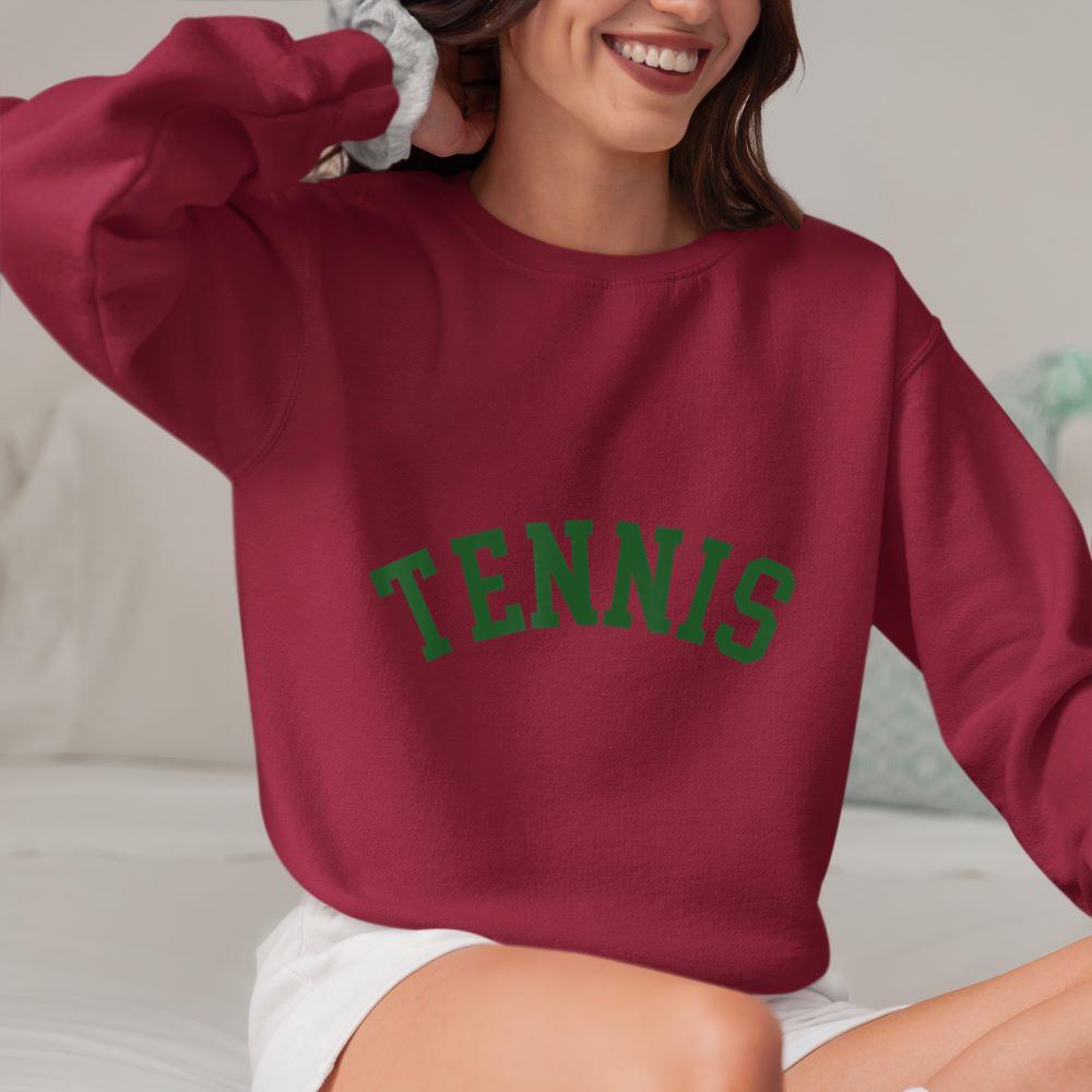 Mckenzieshoponline Tennis Club Vintage Athletic Sports Sweatshirt - Image 5
