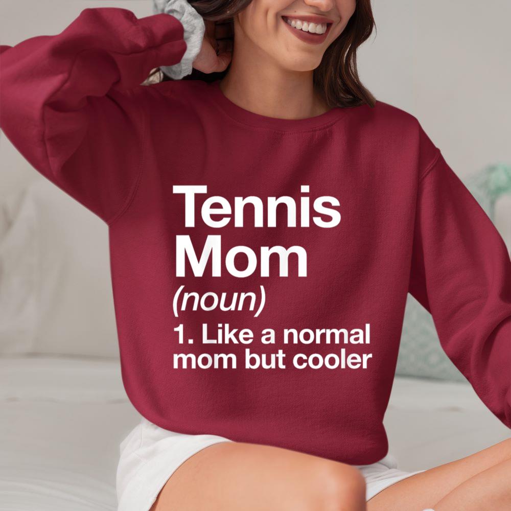Mckenzieshoponline Tennis Mom Definition Funny & Sassy Sports Sweatshirt - Image 5