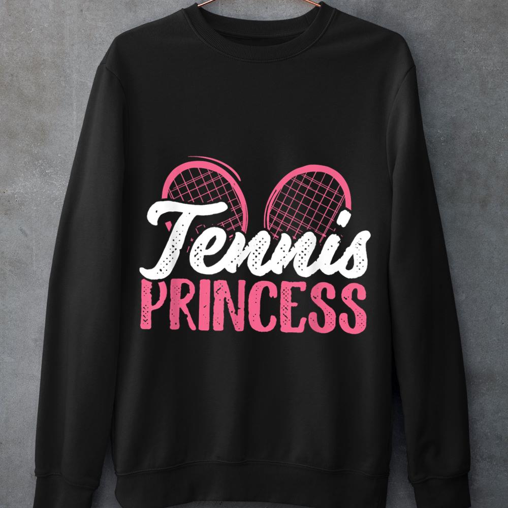 Mckenzieshoponline Tennis Princess Cute Girls Tennis Player Team School Spirit Sweatshirt