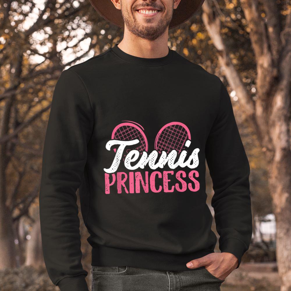 Mckenzieshoponline Tennis Princess Cute Girls Tennis Player Team School Spirit Sweatshirt - Image 2