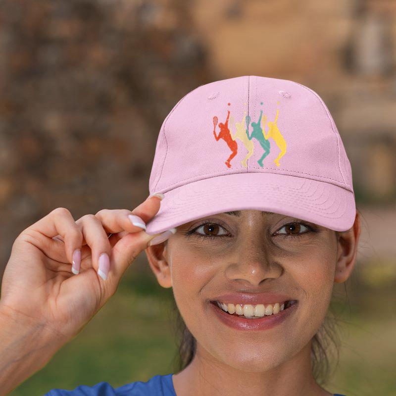 Mckenzieshoponline Tennis Vintage Retro 70s 80s Tennis Player Cap - Image 5